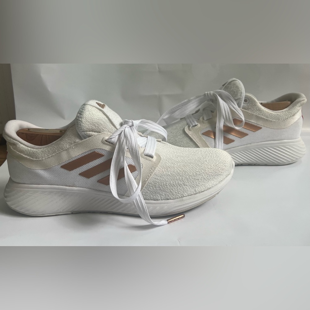 Adidas Womens Edge Lux 3 'copper Metallic' Sneakers